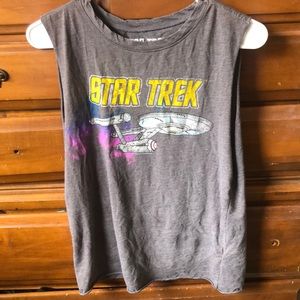 Small Star Trek Muscle Tee